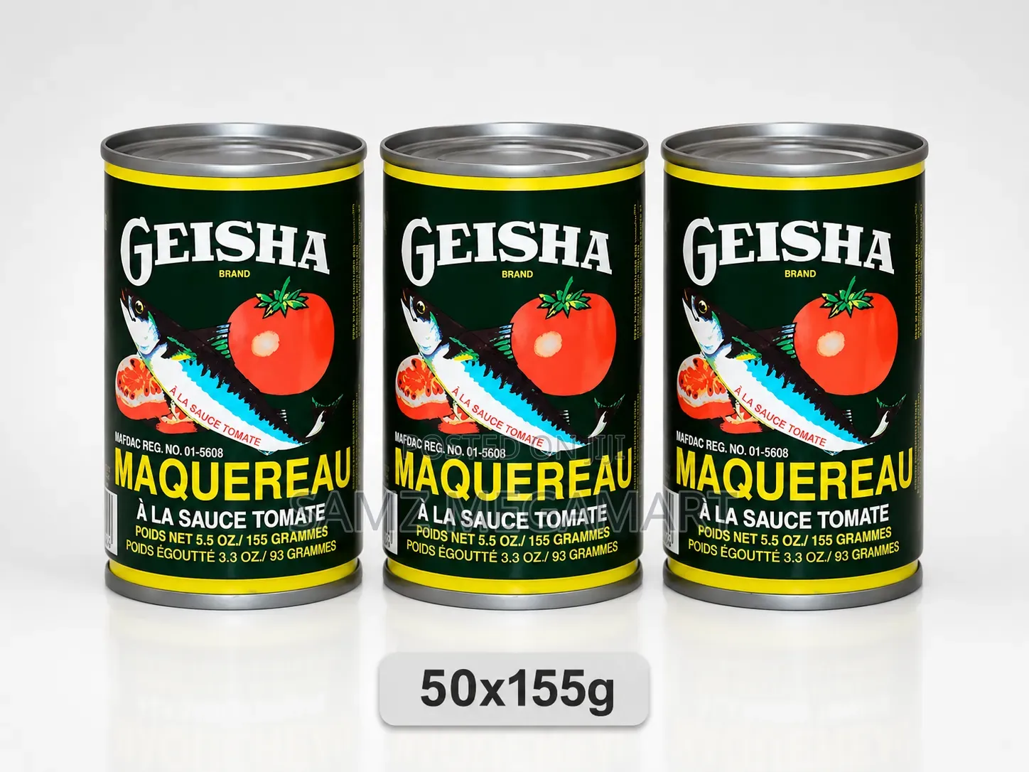 Geisha Mackerel in Tomato Sauce 50x155g