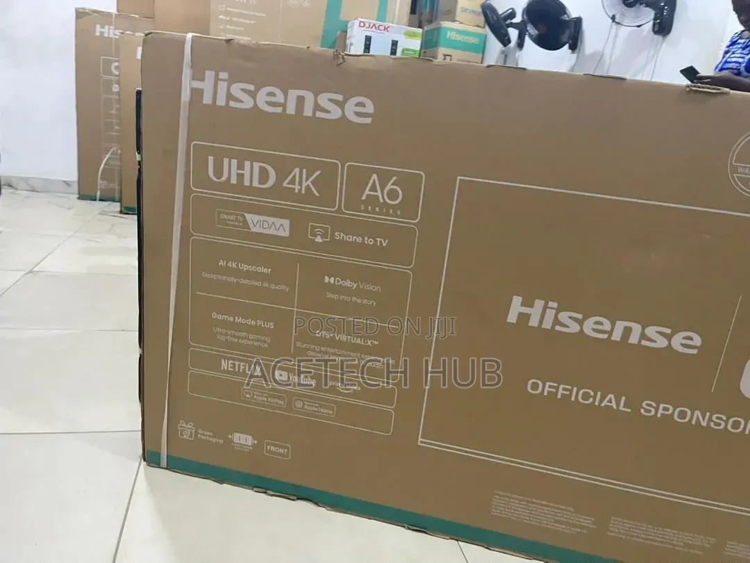 Brand New Hisense 55 Smart Tv for Every Home
