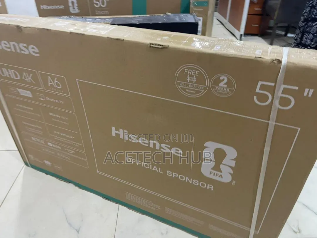 Brand New Hisense 55 Smart Tv for Every Home