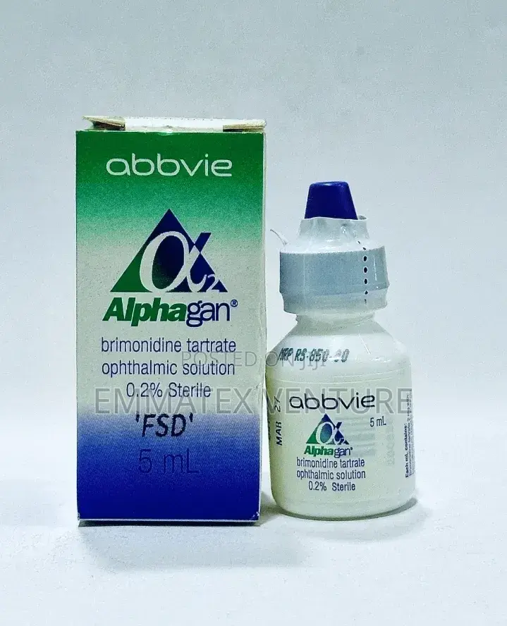 Alphagan Eye Drop (Brimonidine) X5ml
