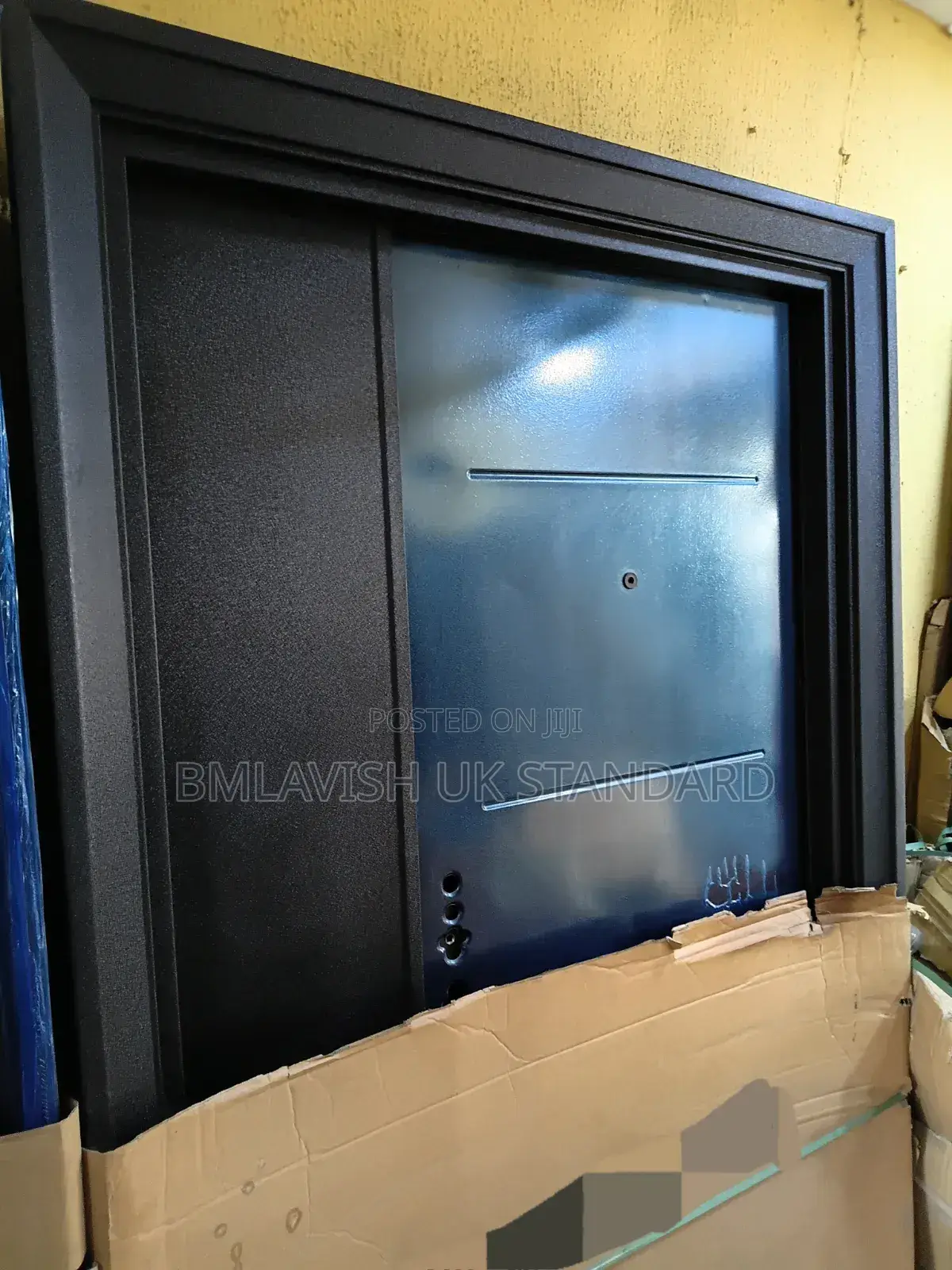 Modern Water-Resistant Steel Security Door 4ftx7ft