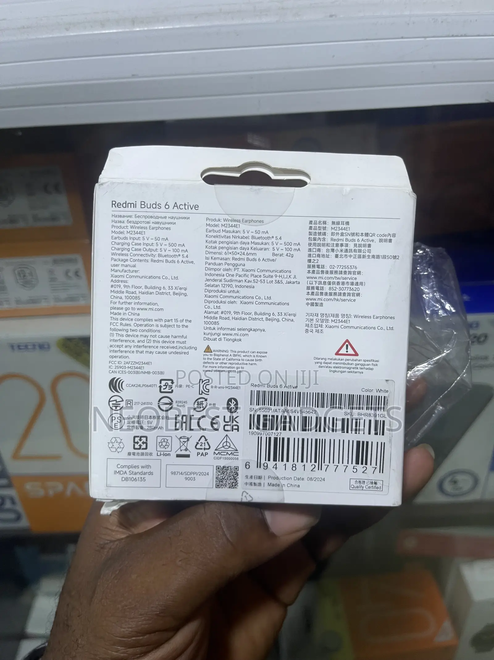 Redmi Buds 6 Active