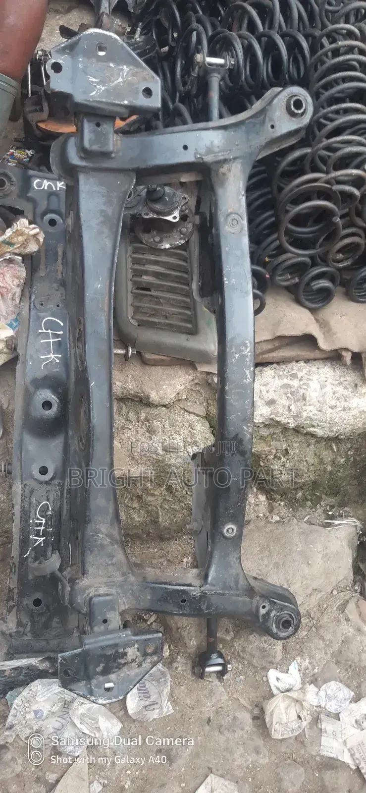 Toyota Highlander 2008 Model Back Beam