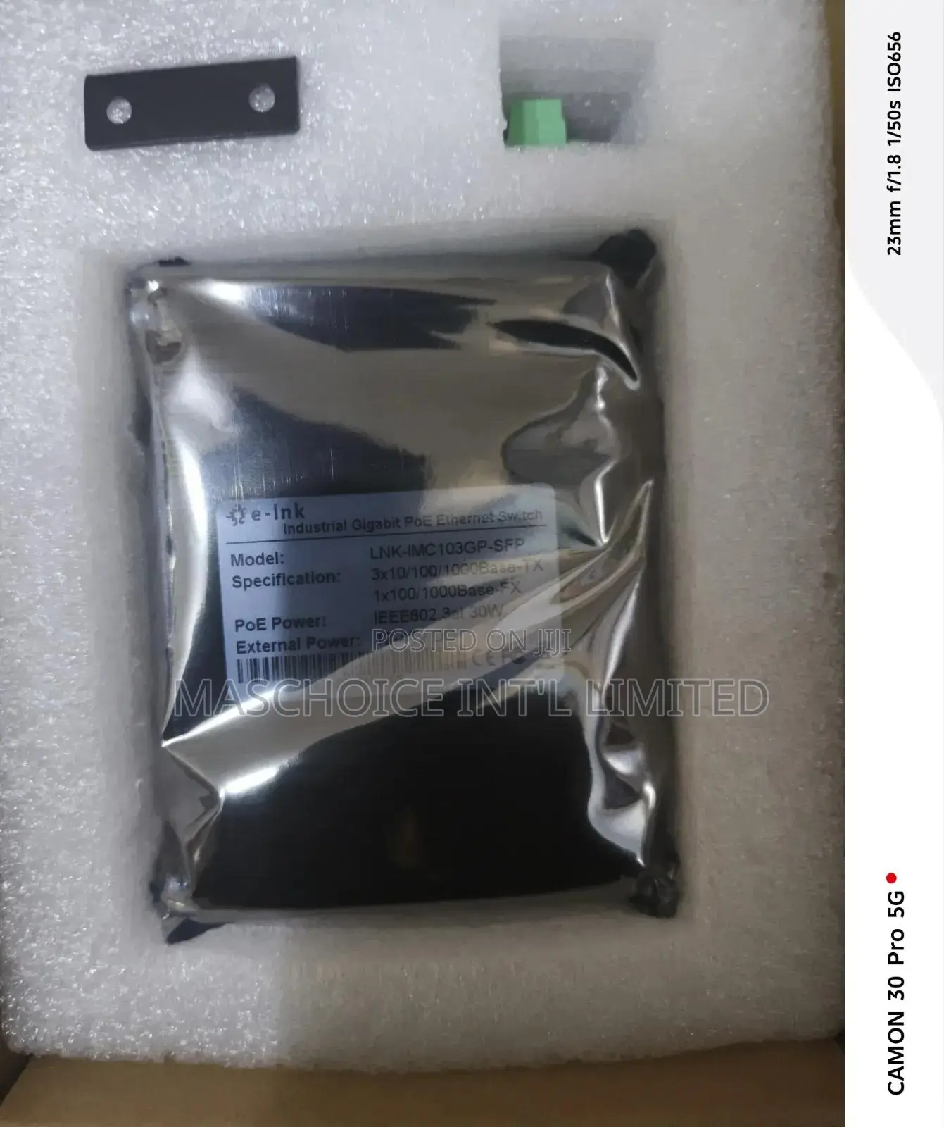 Mini 4-Port Gigabit Industrial Fiber Ethernet Solar Poe Switch