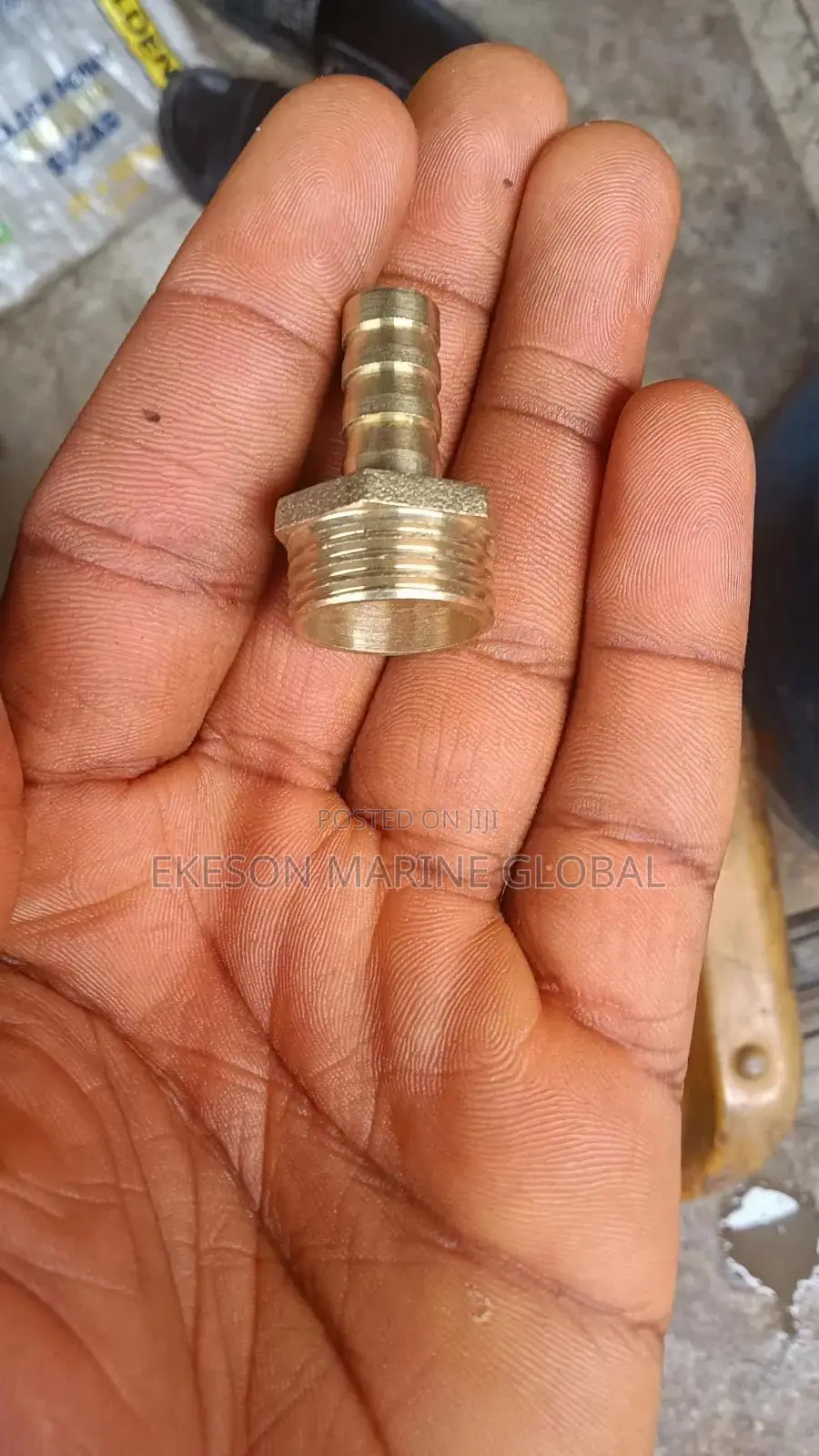 1/2" Brass King Nipple
