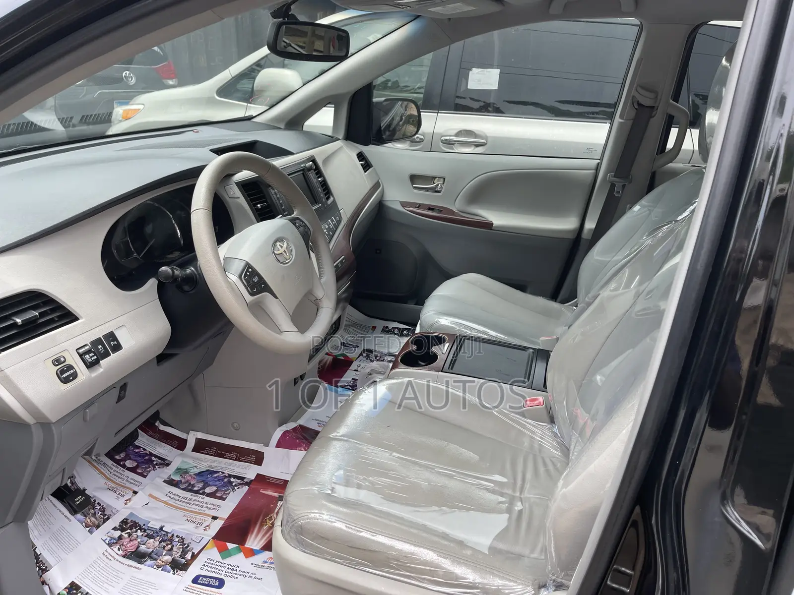 Toyota Sienna XLE 7 Passenger 2012 Black