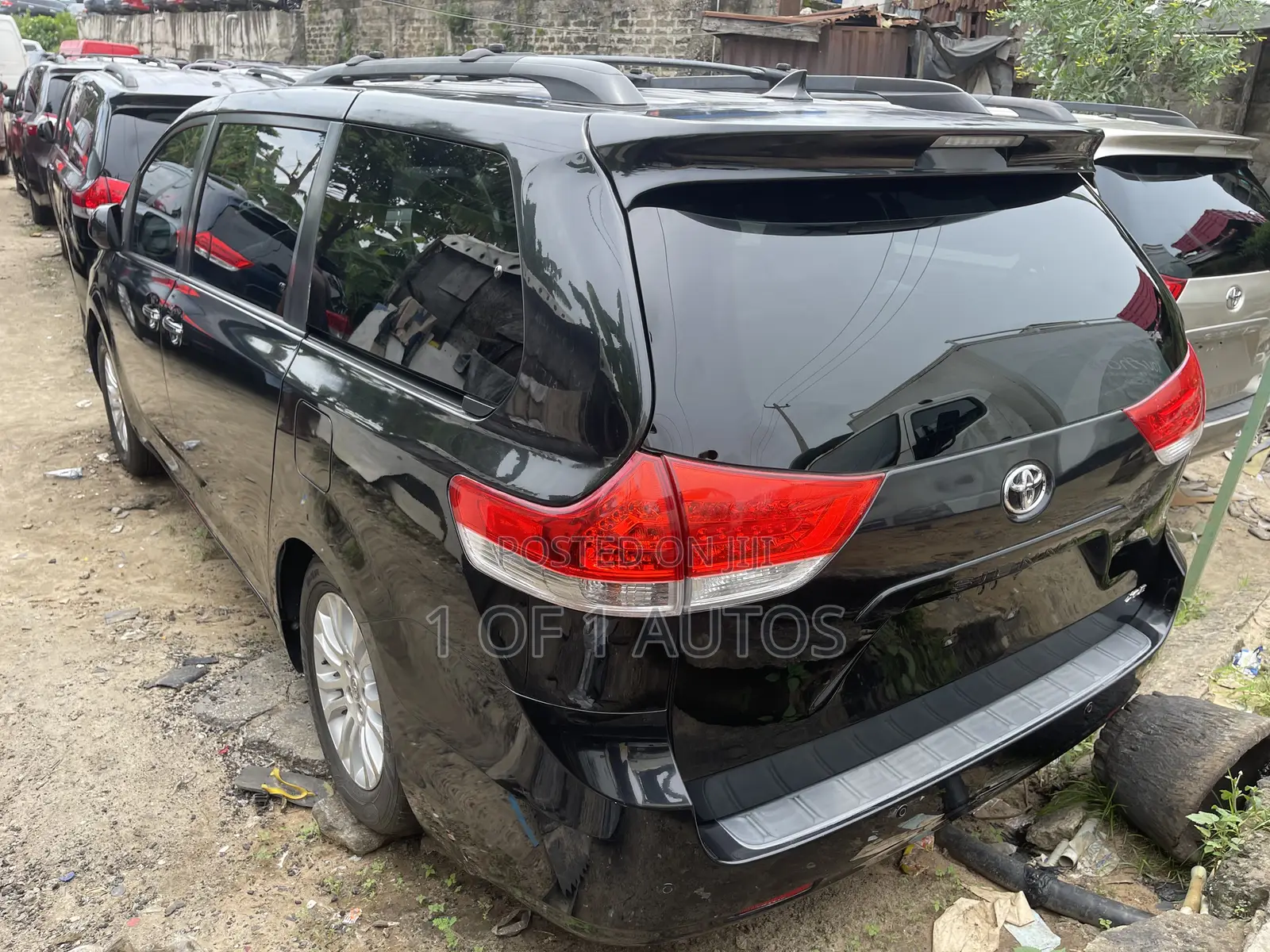 Toyota Sienna XLE 7 Passenger 2012 Black