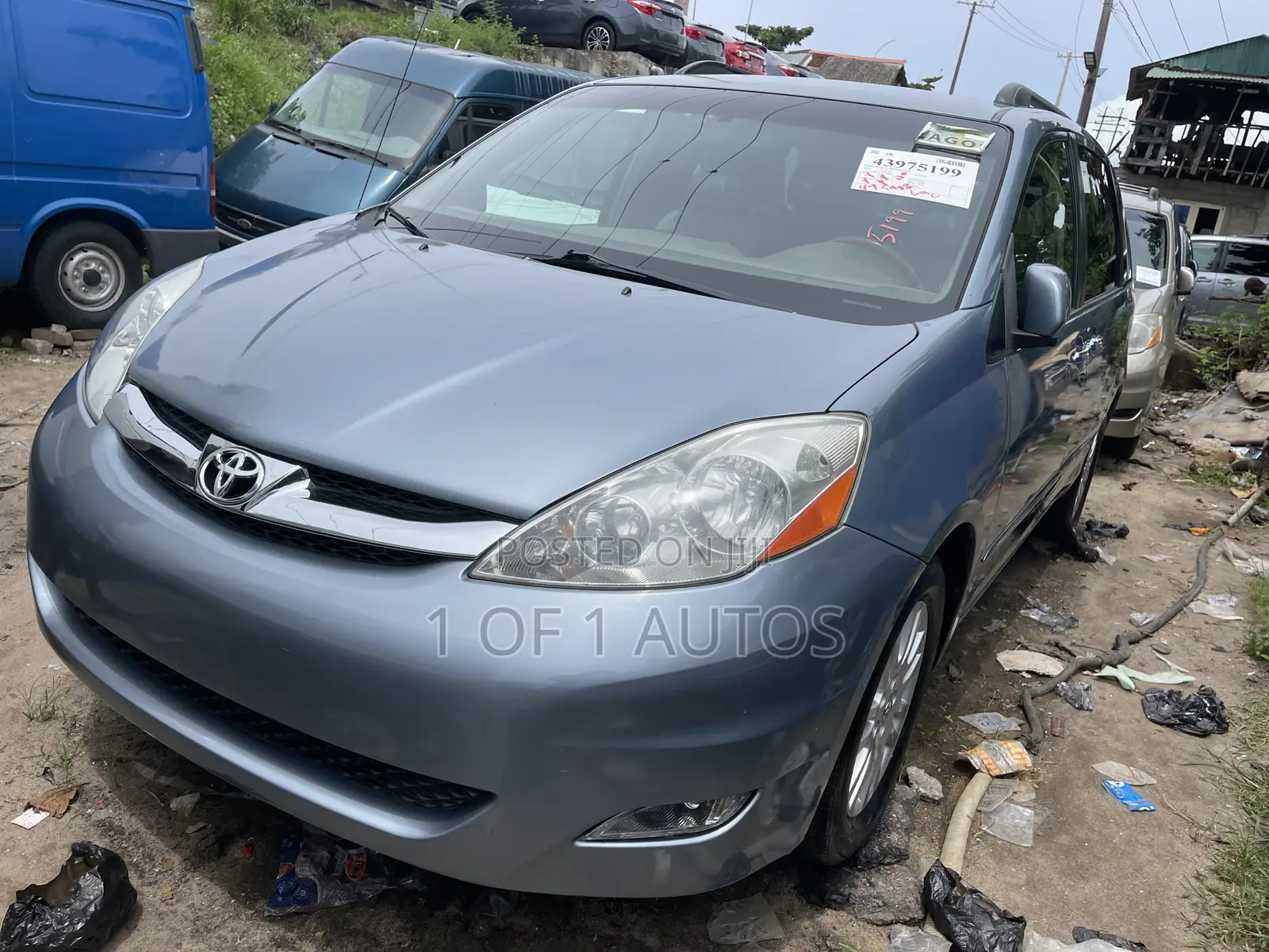 Toyota Sienna XLE 2007 Blue