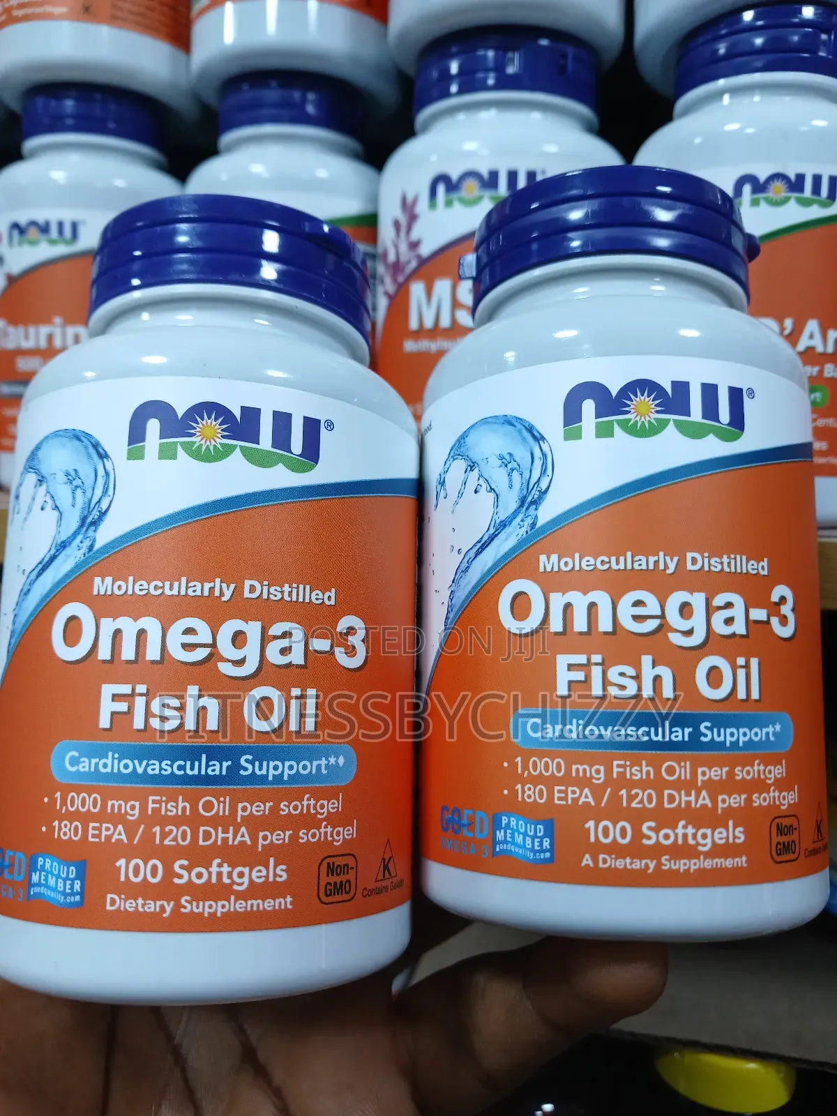 Now Omega 3 Fish Oil 1000mg X 100 Softgels