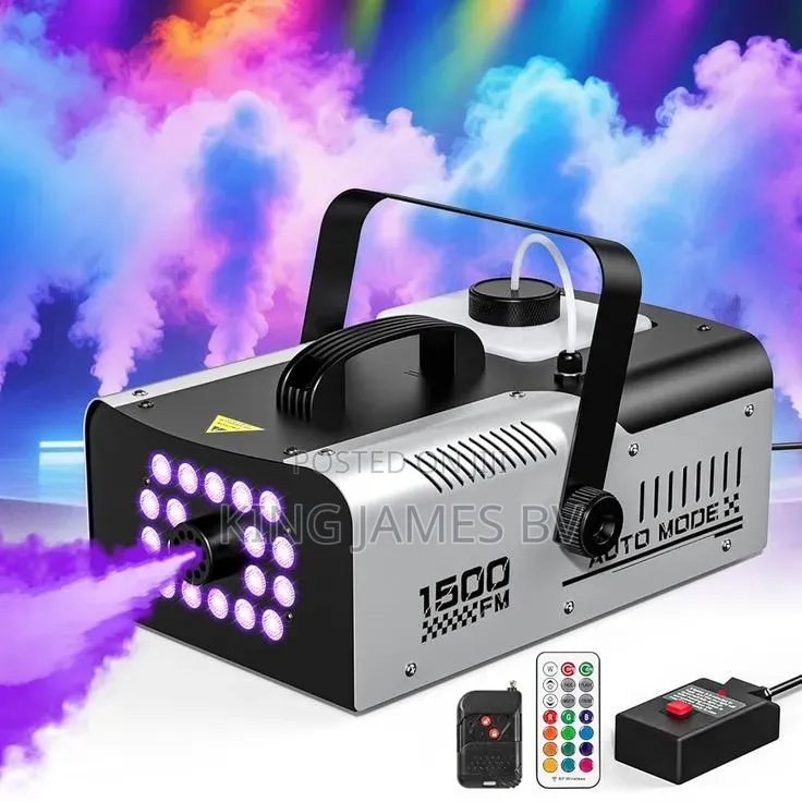 Smoke Fog Machine RGB – Professional Stage Effect Device