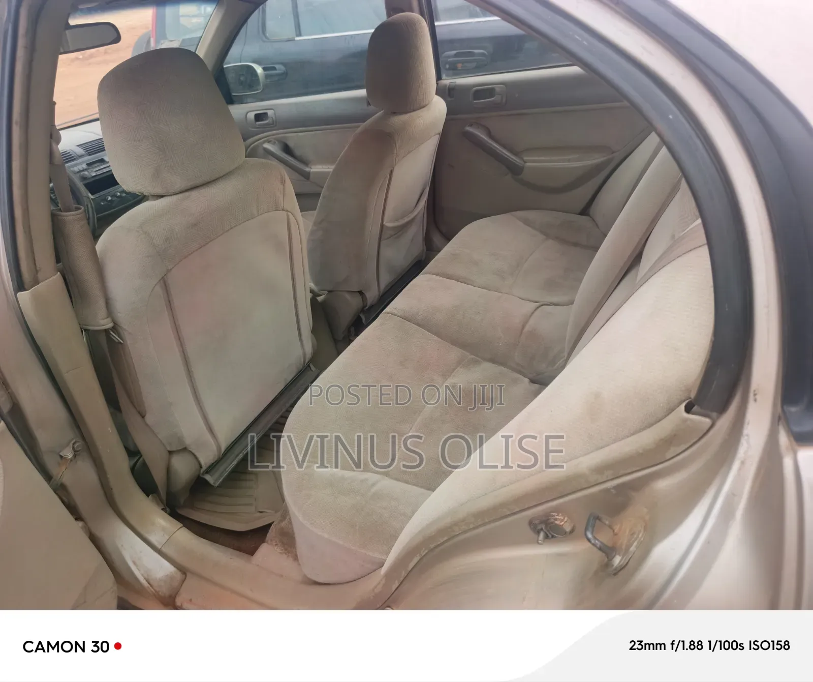 Honda Civic 2001 Gold