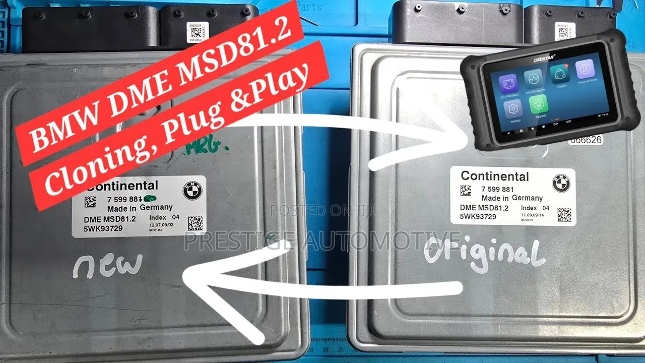 Bmw / Mini Dme/Tcm Cloning Repair