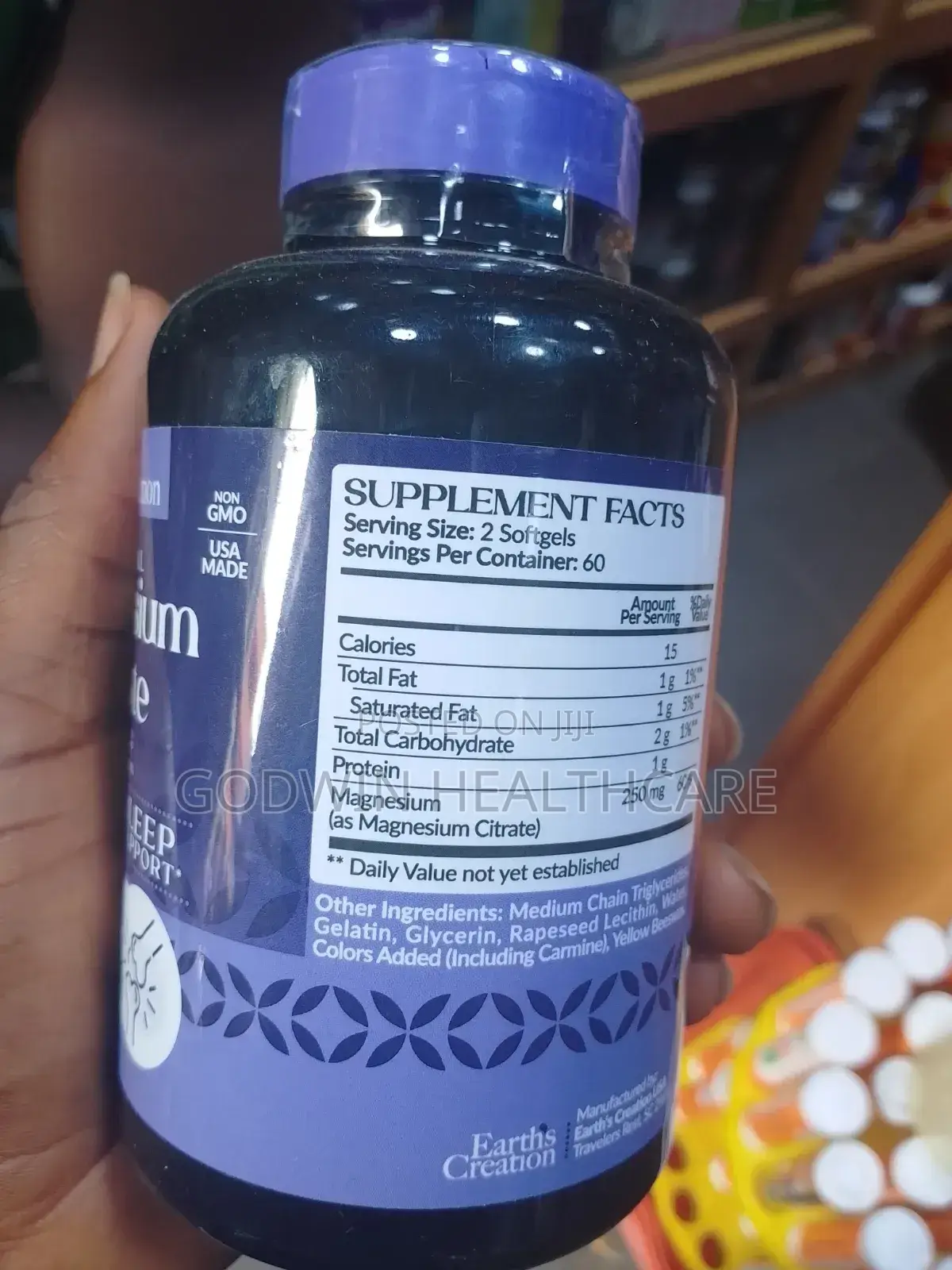 Magnesium Citrate 250mg