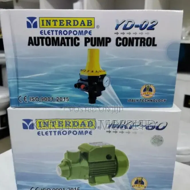 Interdab Pressure Pump and Automatic Control