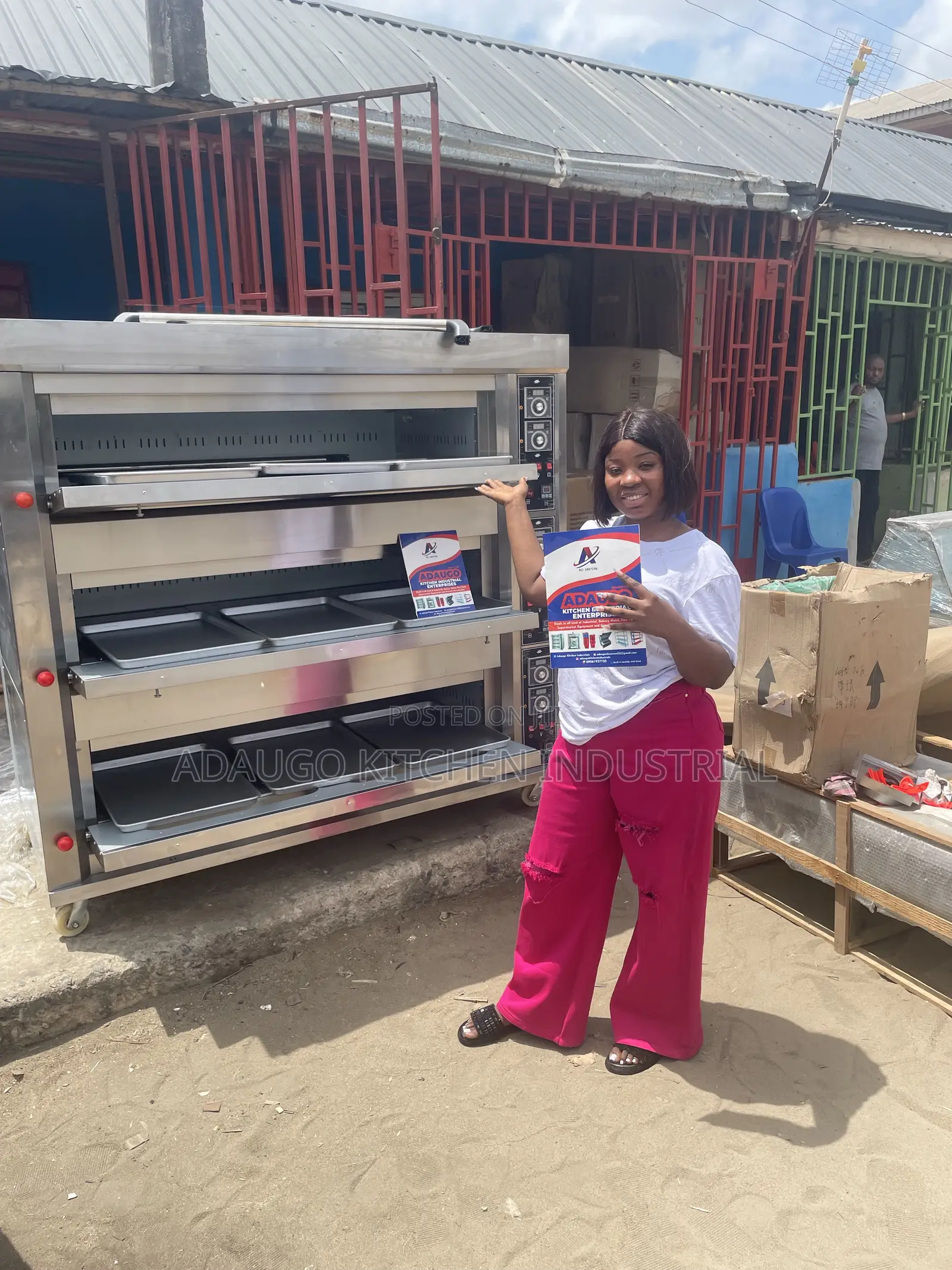 9 Tray Gas Oven