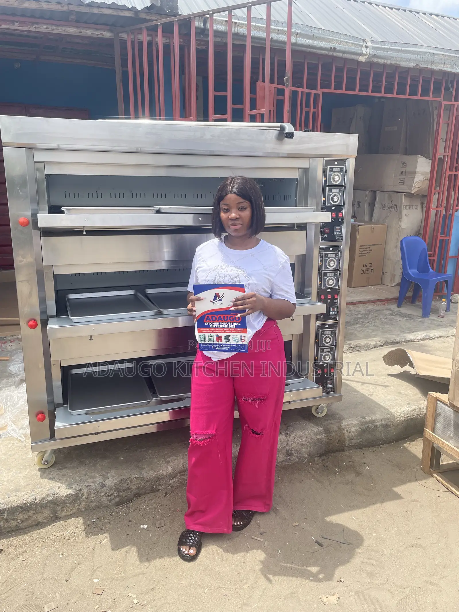 9 Tray Gas Oven