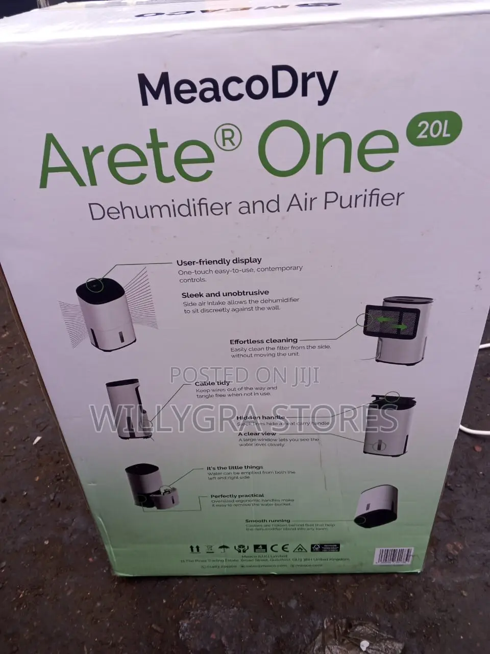 Meacodry Arete One 20l Dehumidifier / Air Purifier