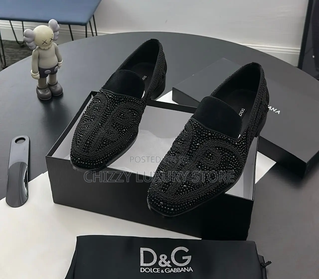 Dolce Gabbana Quality Luxury Men Iced Shoe
