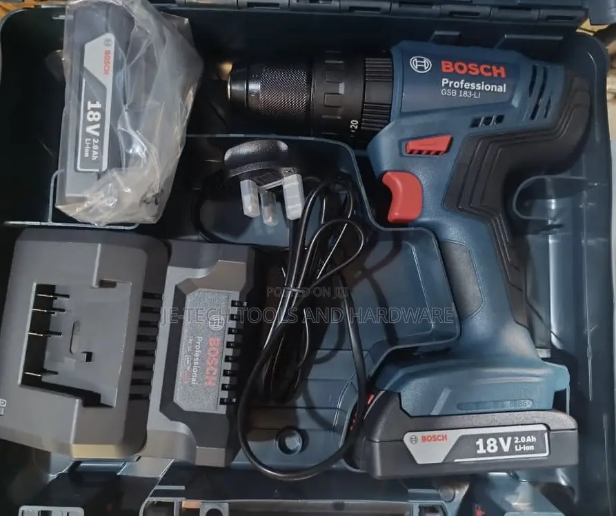 Bosch GSB 183-Li Professional Cordless Impact Drill Set
