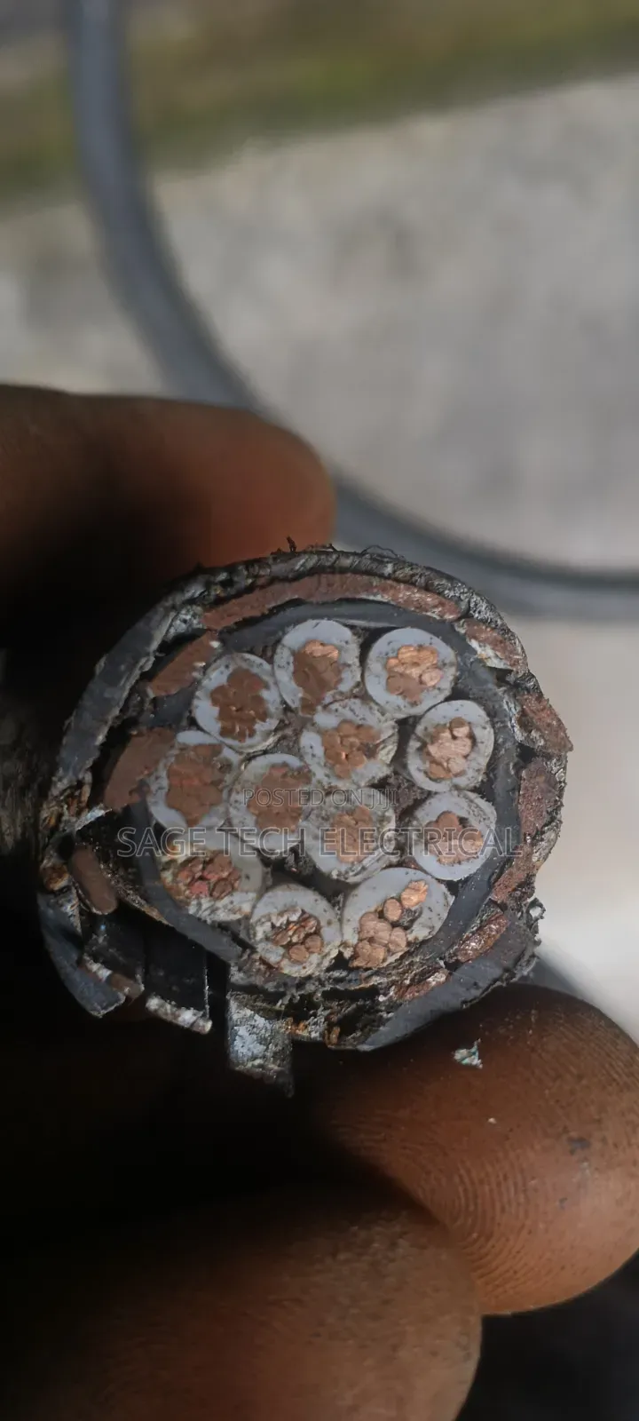 4mm 12core PVC Swa PVC Control Armoured Cable