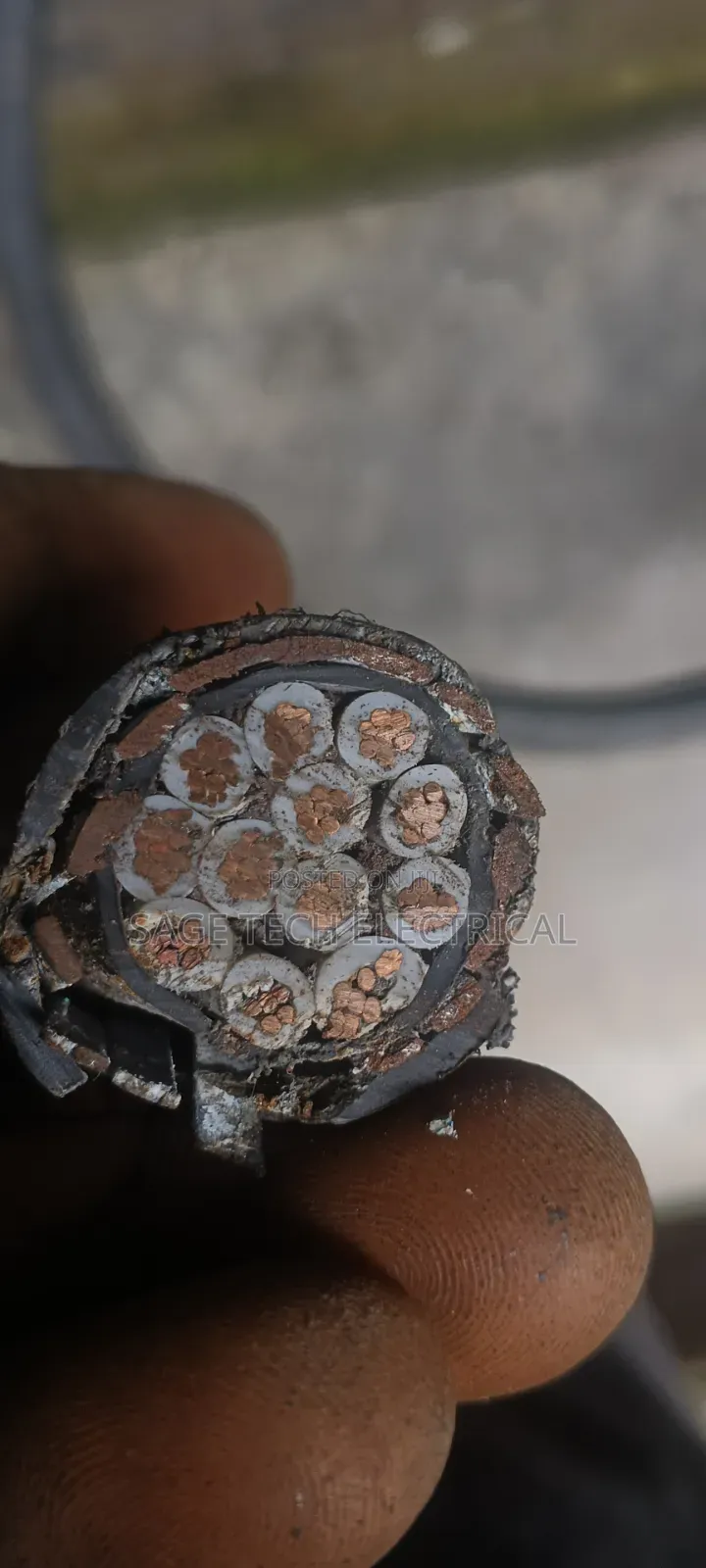 4mm 12core PVC Swa PVC Control Armoured Cable