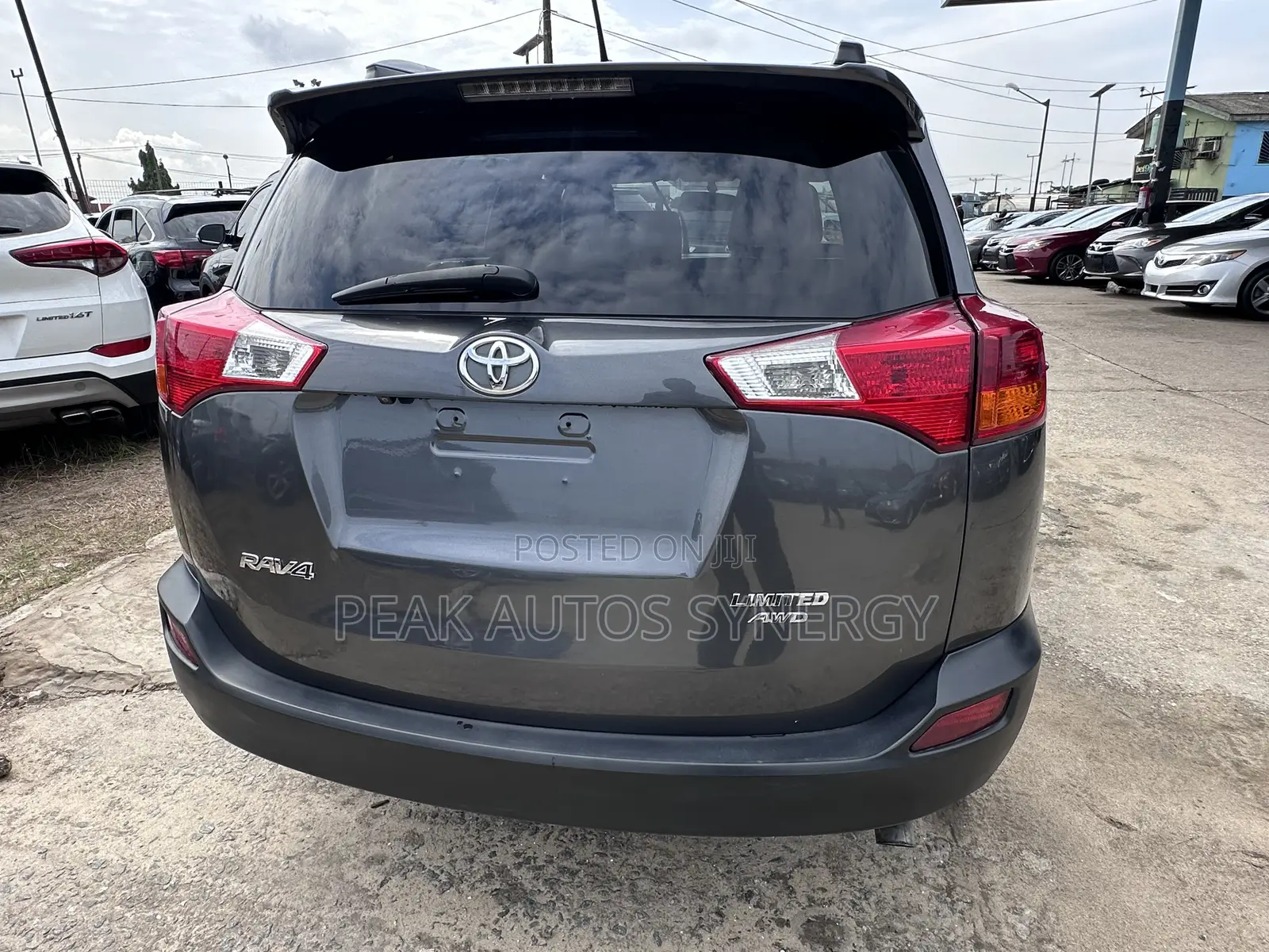 Toyota RAV4 Limited AWD (2.5L 4cyl 6A) 2013 Gray