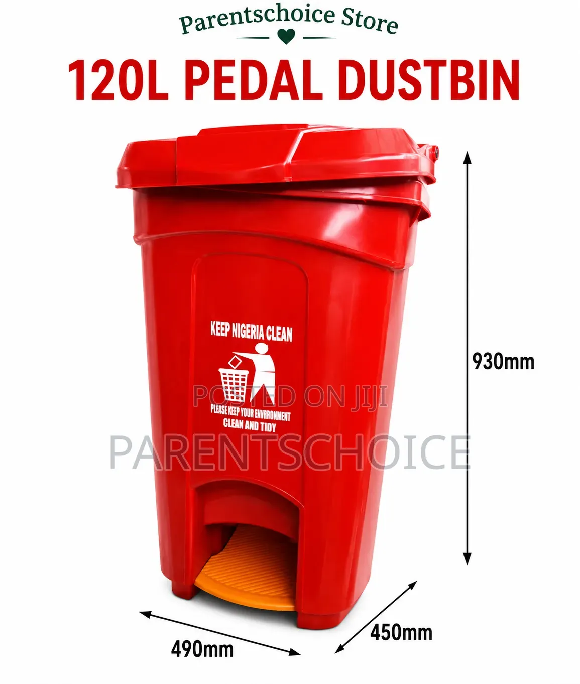 120l Pedal Dustbin