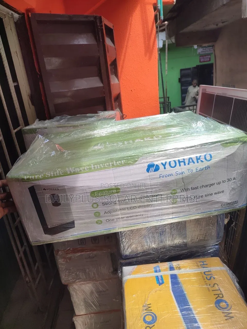 Yohako 1.5kva 12v Nonhybrid Solar Inverter
