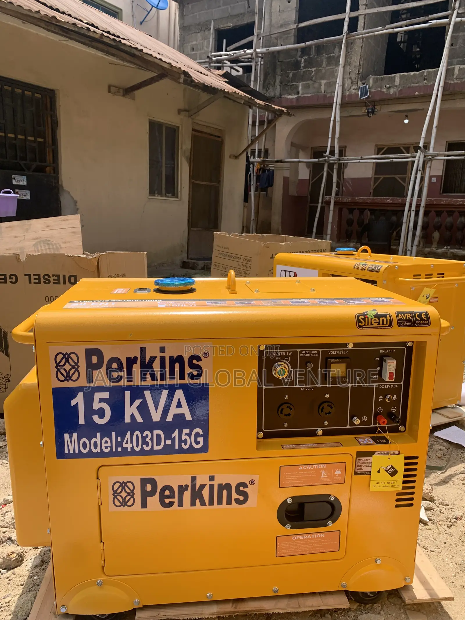 Perkins 403d-15g 15kva Soundproof Generator – Reliable Power Solu