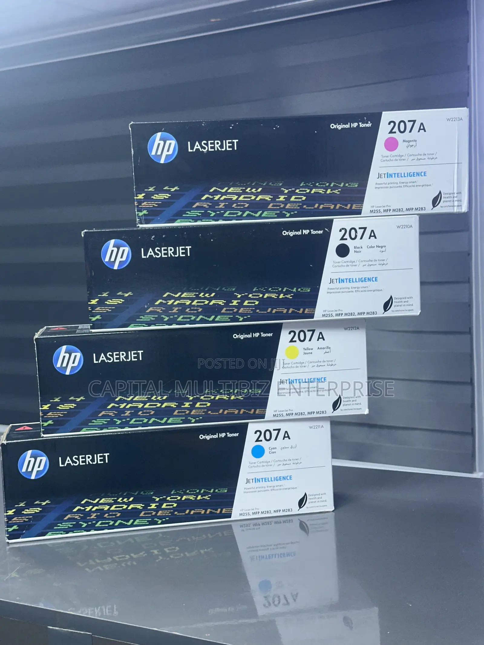 Genuine  Hp Toner Cartridge 207a BLK /Colors