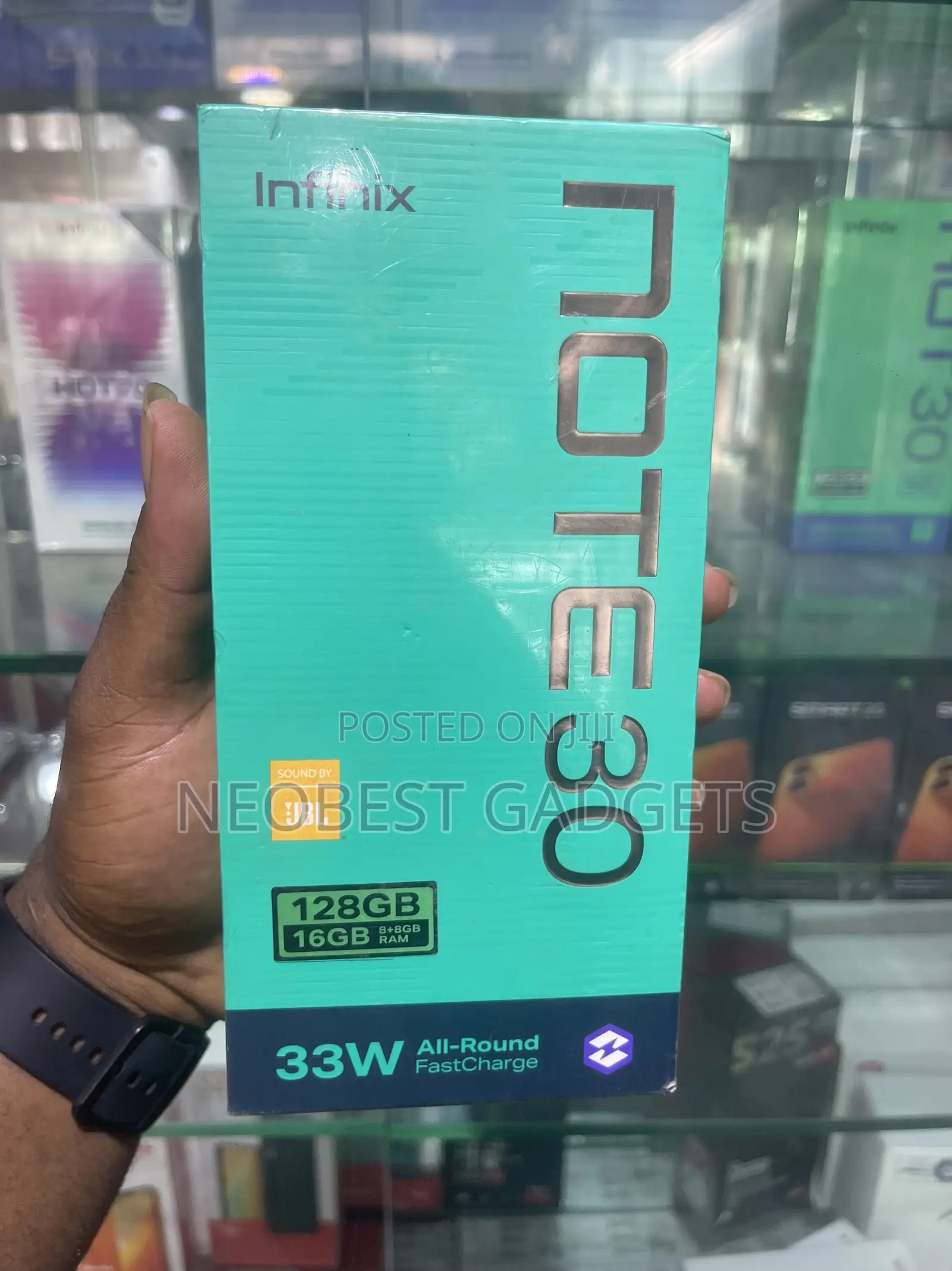 New Infinix Note 30 128 GB Black