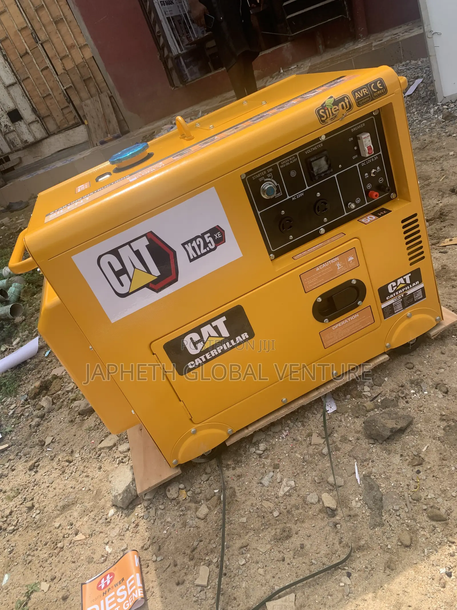 Fuel-Efficient Cat Soundproof Generator 12.5kva
