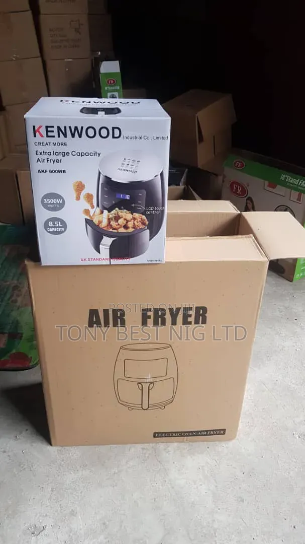 Kenwood Original Air Fryer, 8.5l Capacity Uk Standard.