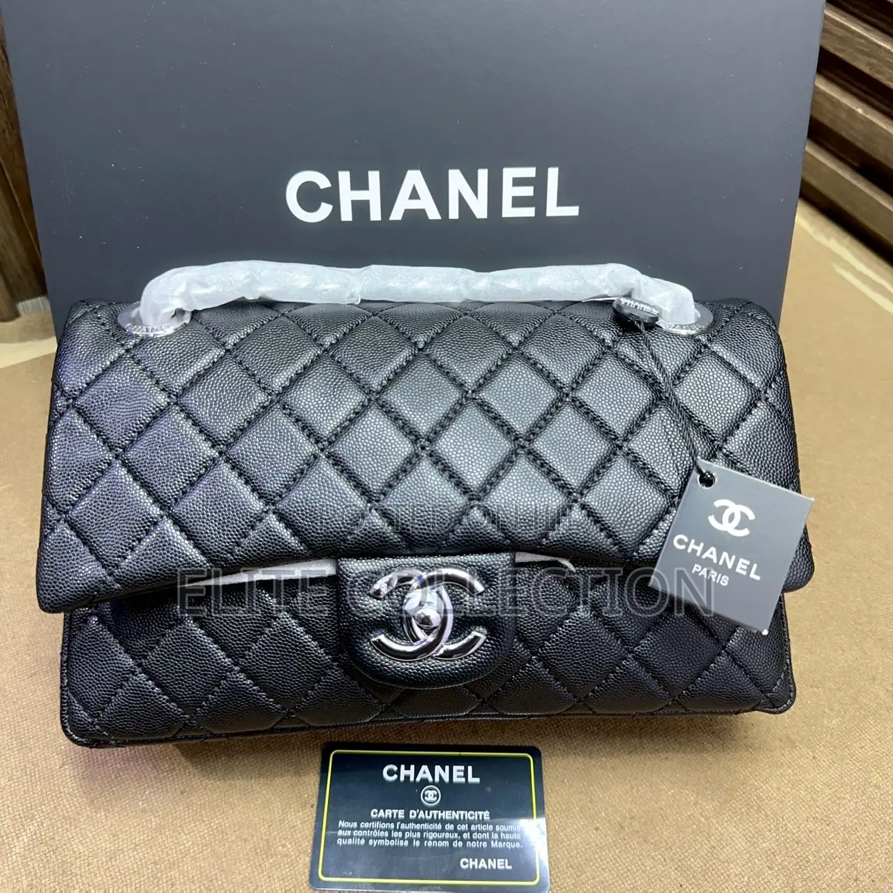 Original Luxury Chanel Bag Are Available in Beautiful Colors Displayed