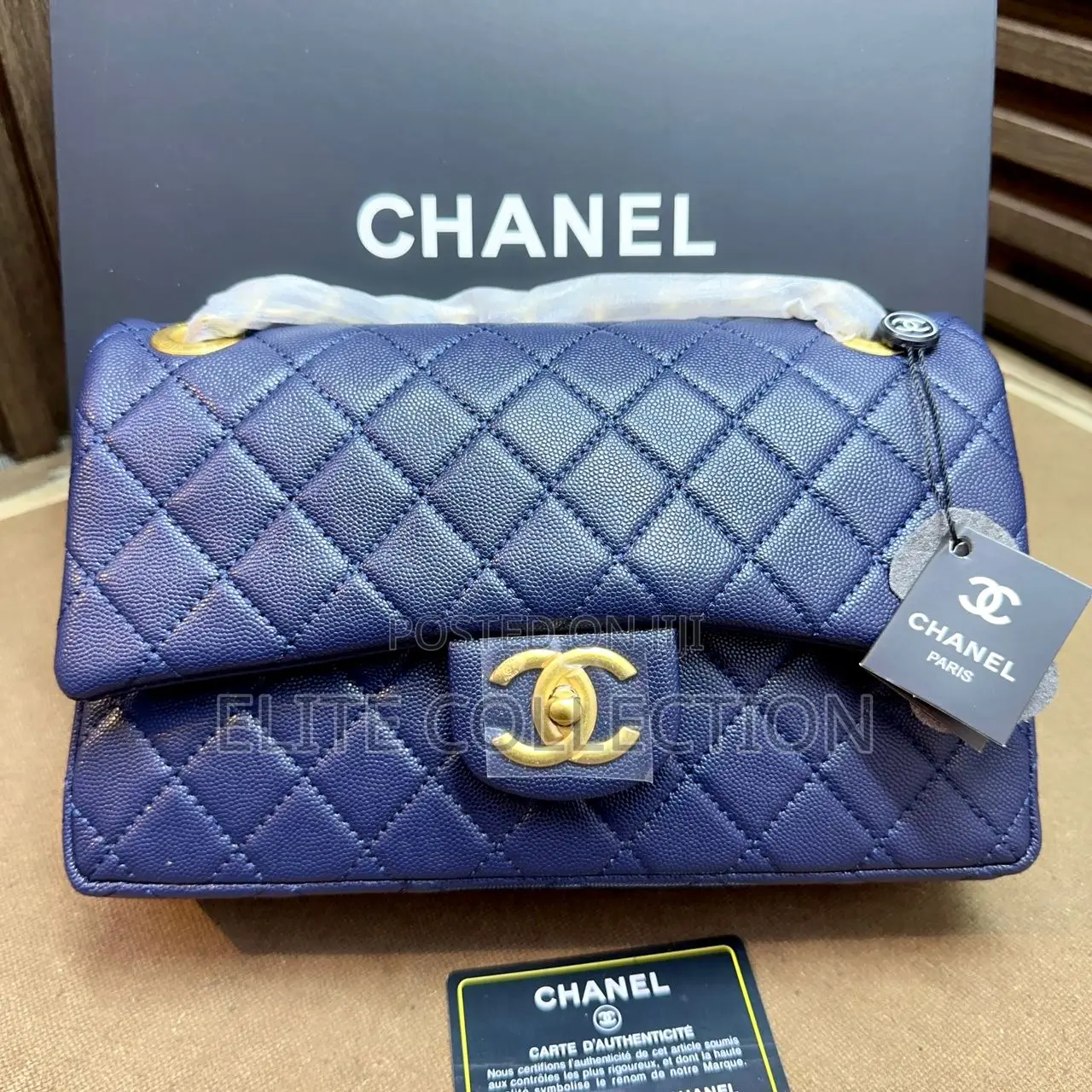 Original Luxury Chanel Bag Are Available in Beautiful Colors Displayed