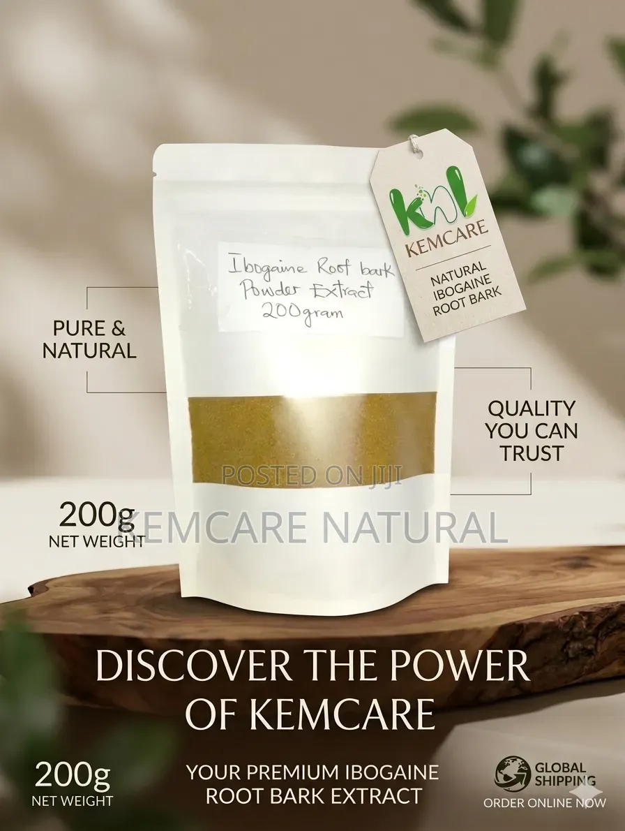 The Ultimate Plant Revolution Ibogaine Root Bark Powder Extract 200g
