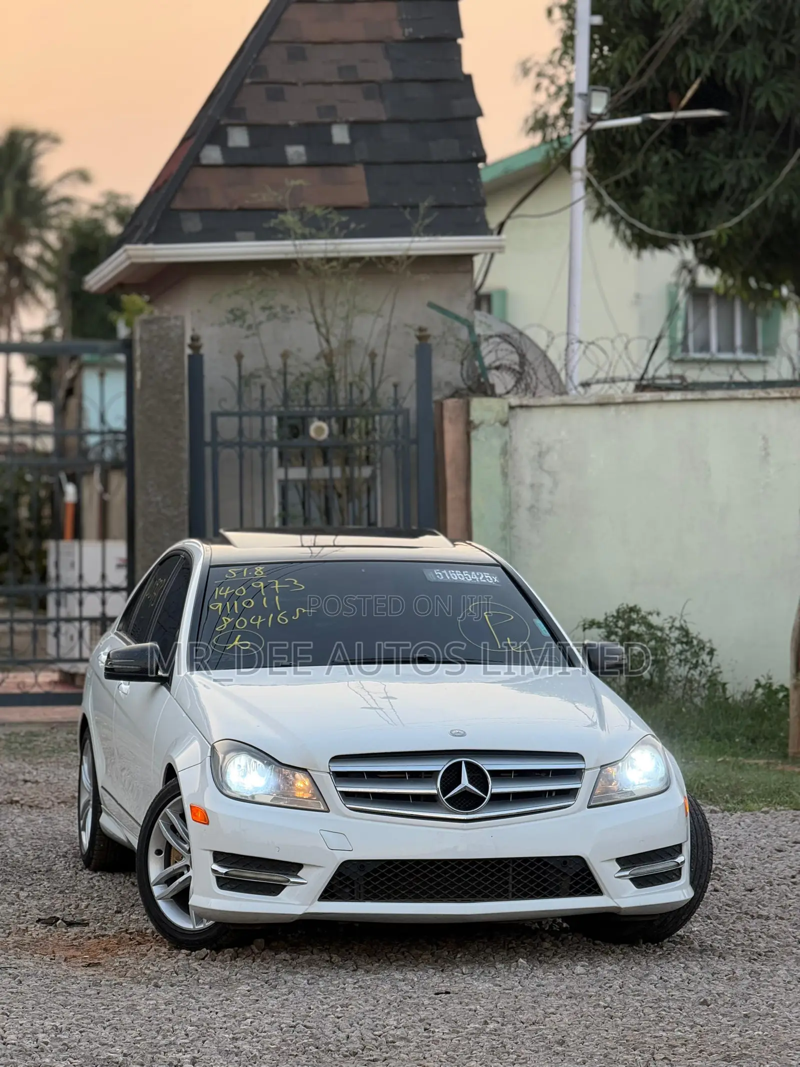 Mercedes-Benz C300 2014 White