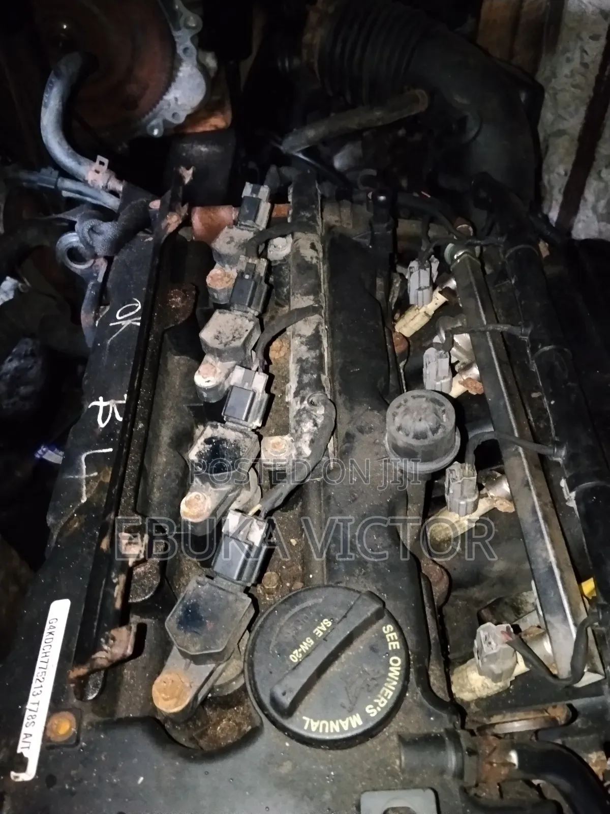Complete Engine Hyundai Santafe 2014 2015 4 Plug