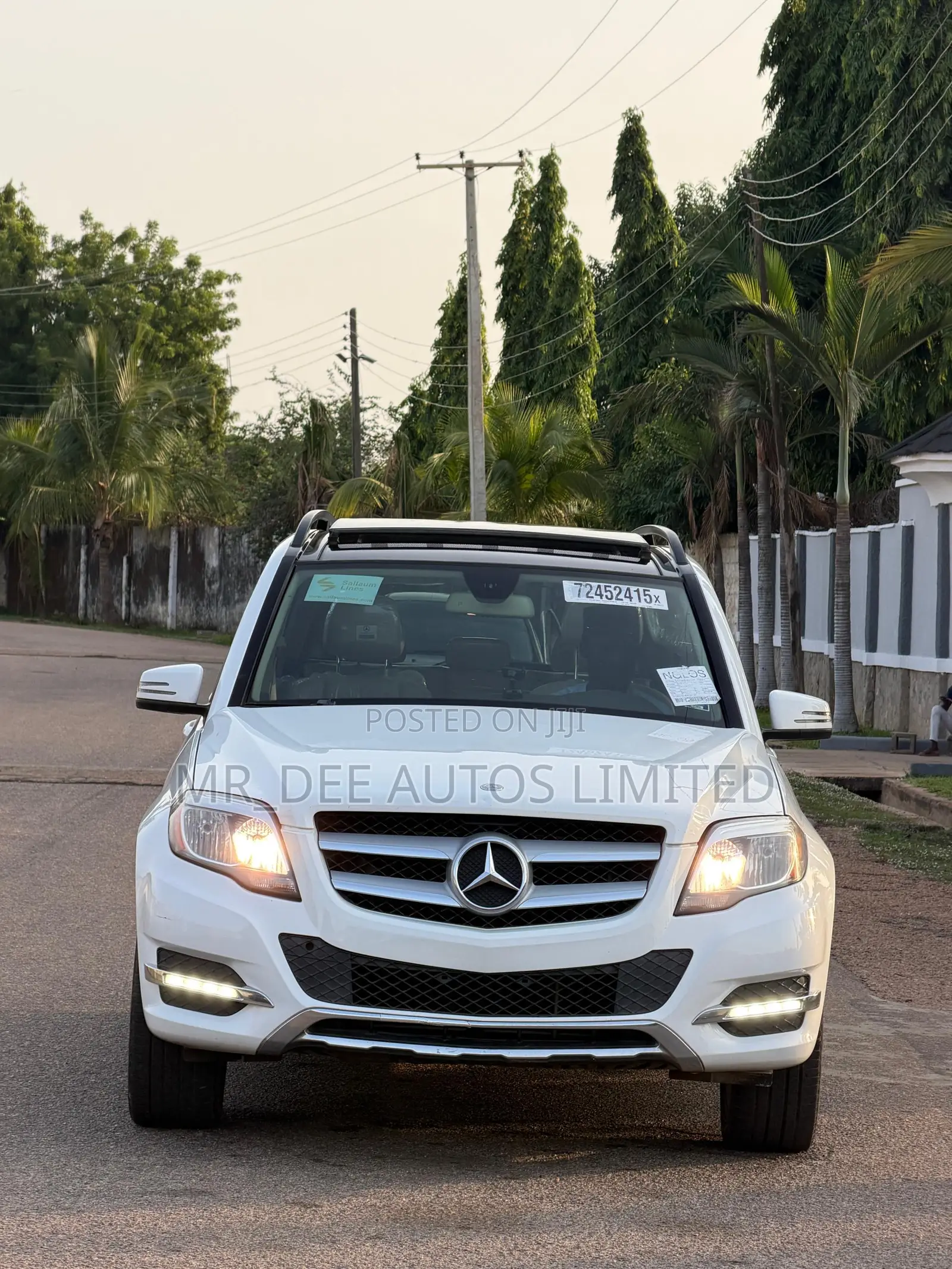 Mercedes-Benz GLK-Class 2014 White