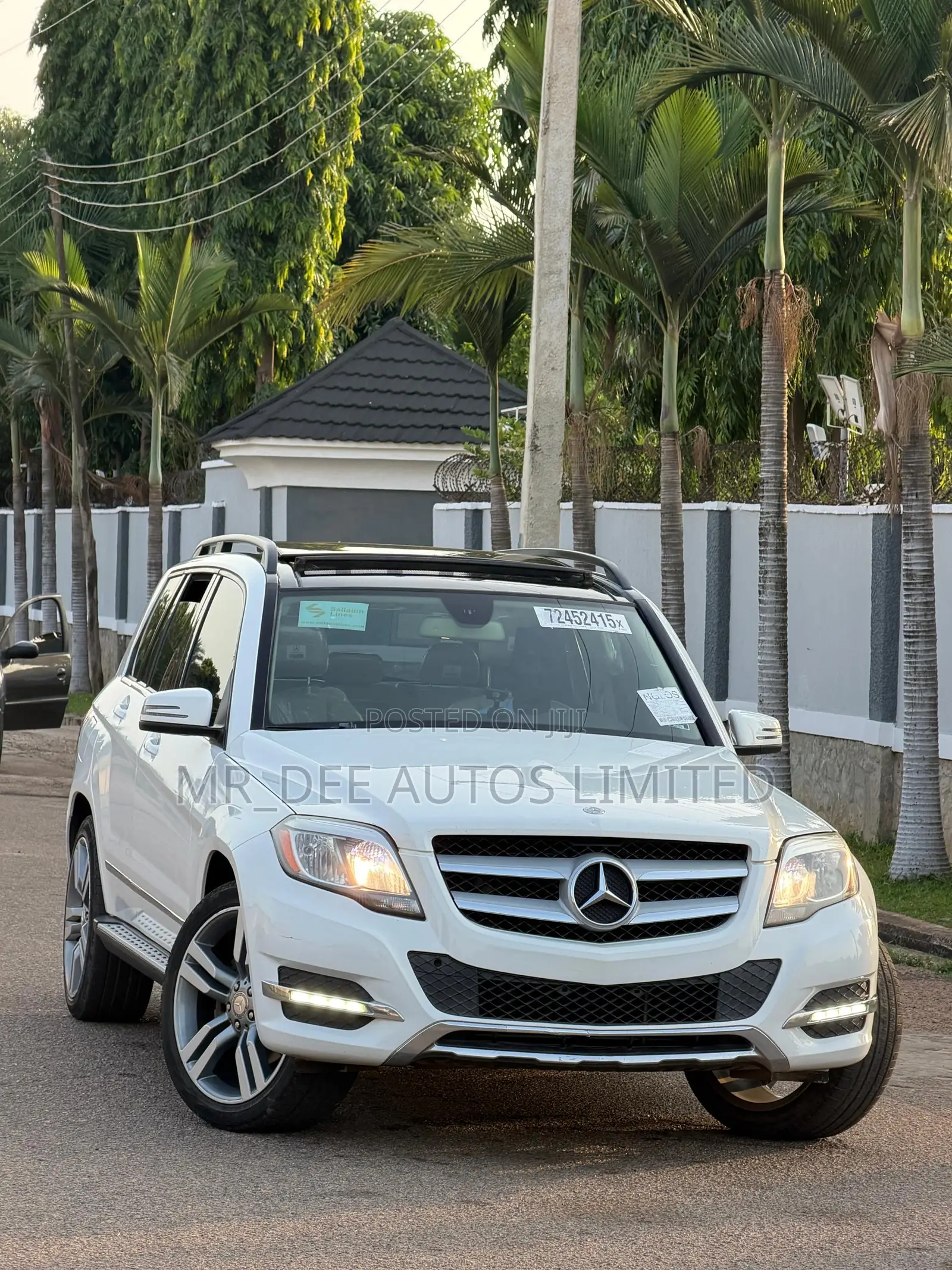 Mercedes-Benz GLK-Class 2014 White