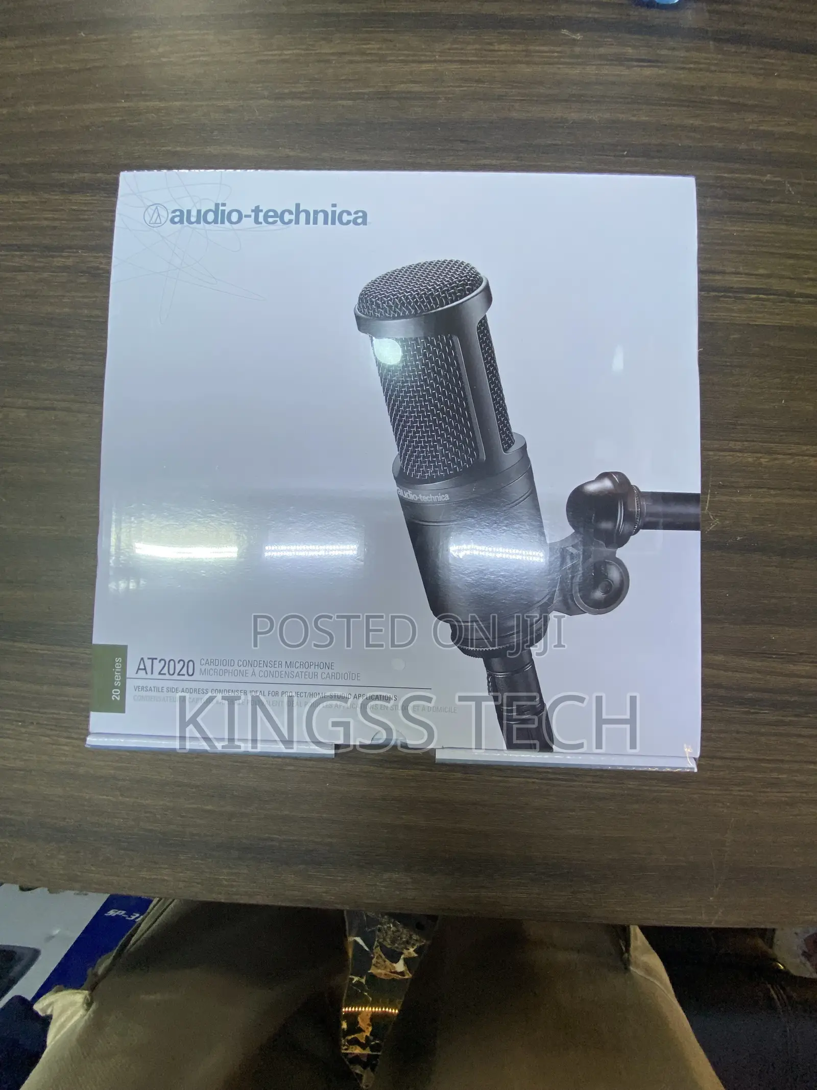 Audio-Technica At2020 Studio Condenser Microphone
