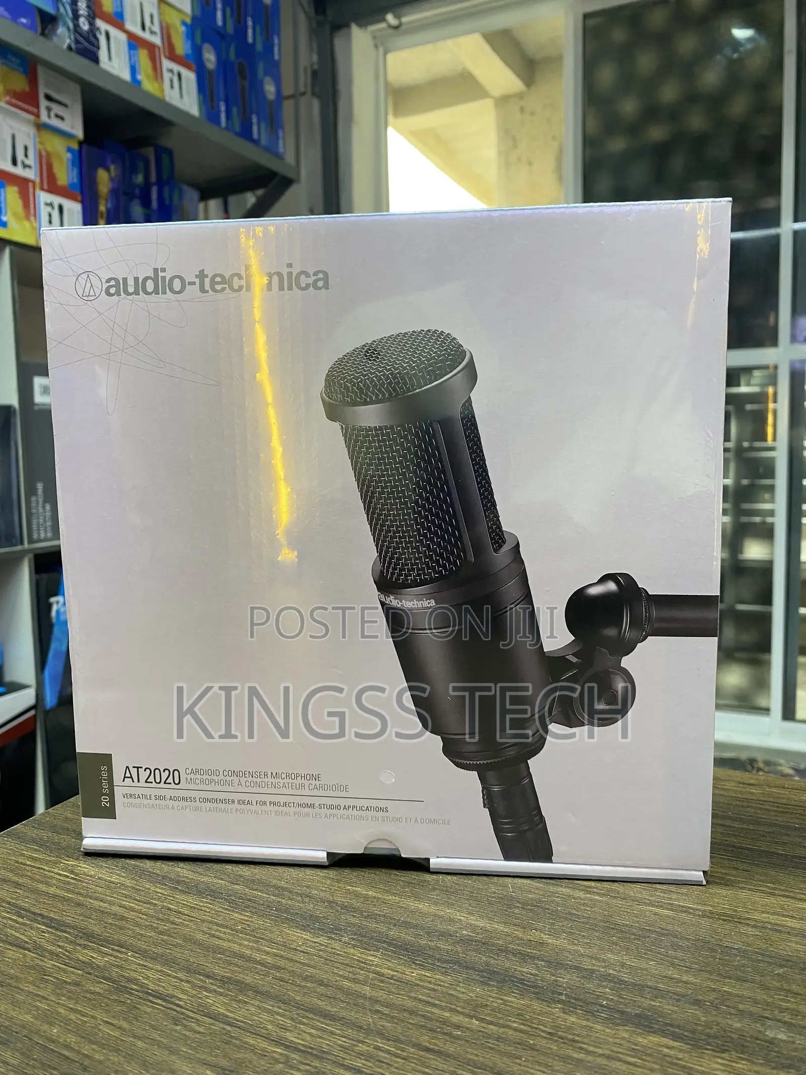 Audio-Technica At2020 Studio Condenser Microphone