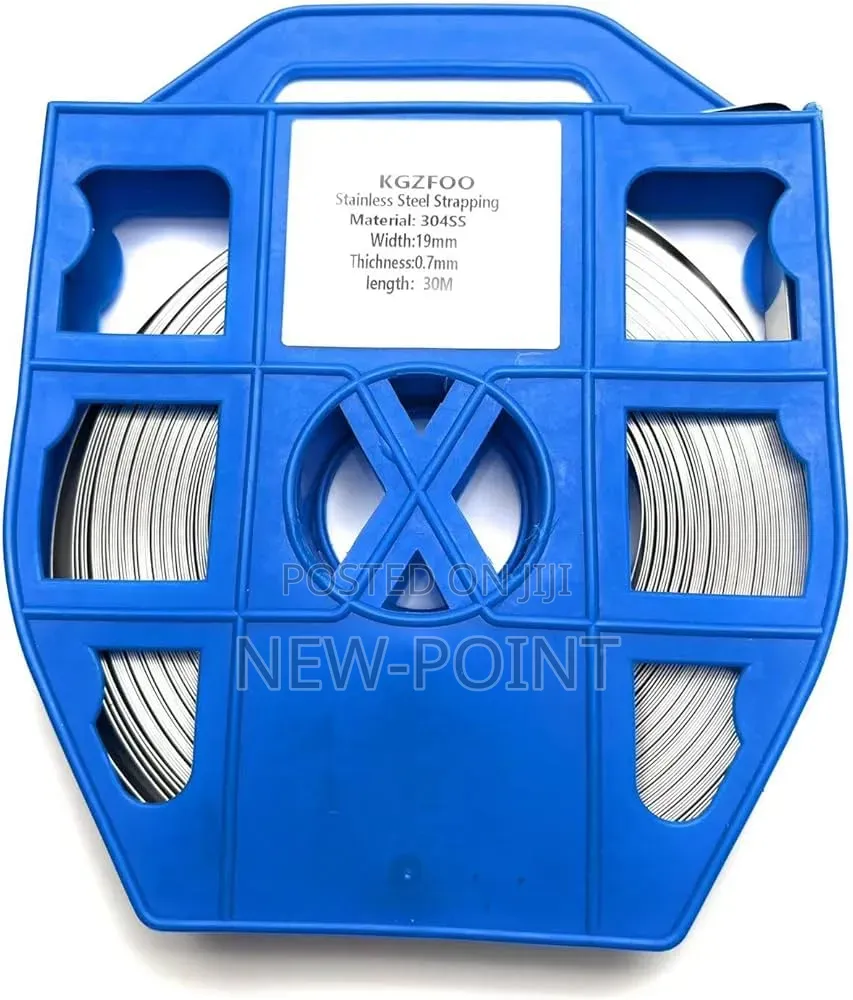 Heavy Duty Stainless Steel Strapping / Pole Banding 25mm