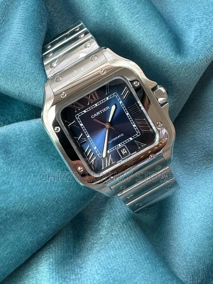 Cartier Quality Luxury Men Chain Strap Wristwatch