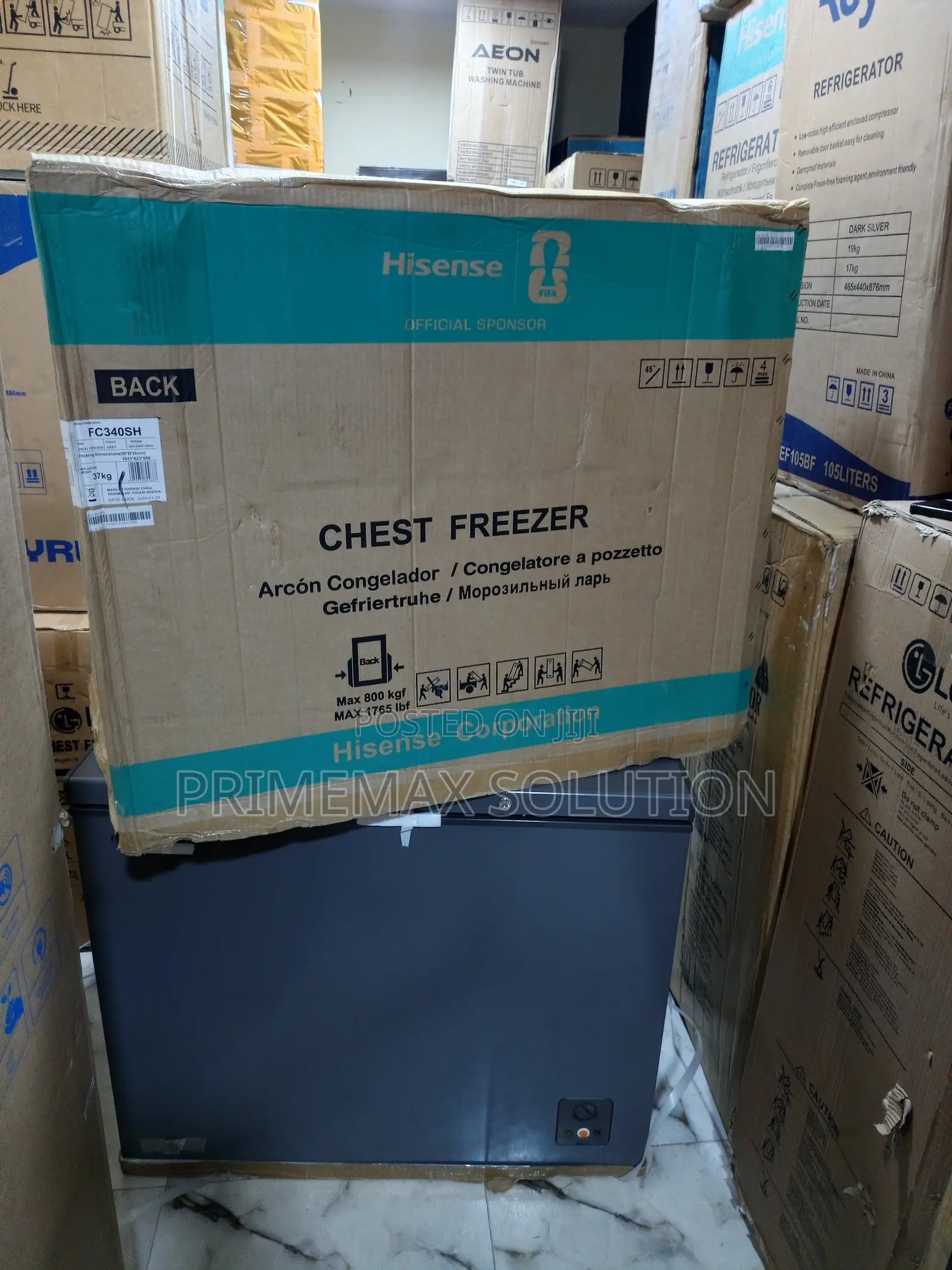 Fast Freeze Mastery: Hisense Fc340sh 250l Chest Freezer