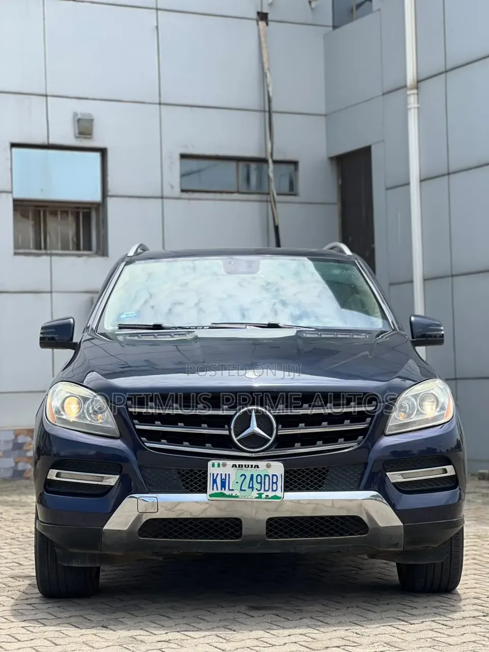 Mercedes-Benz M Class 2013 Blue