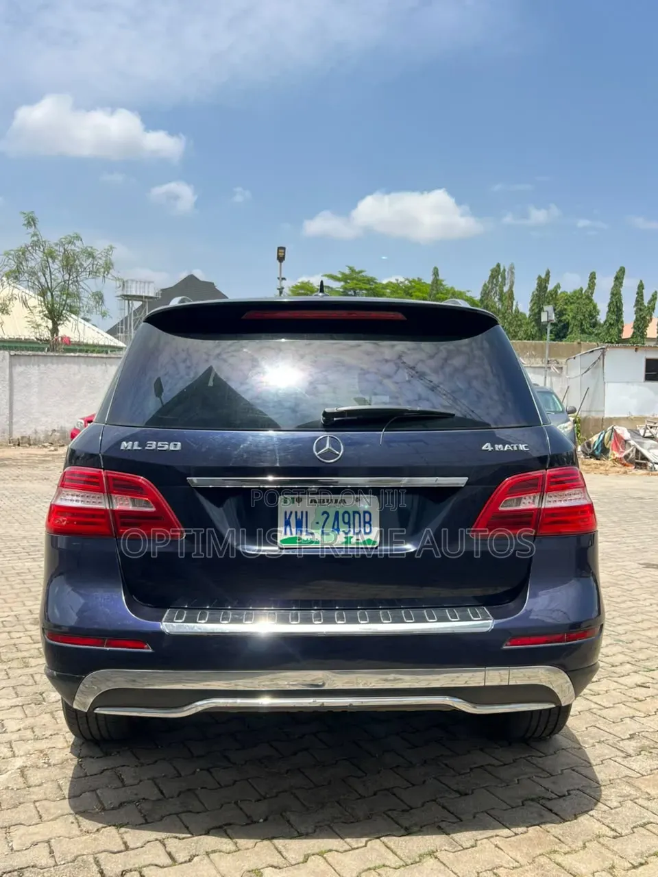 Mercedes-Benz M Class 2013 Blue