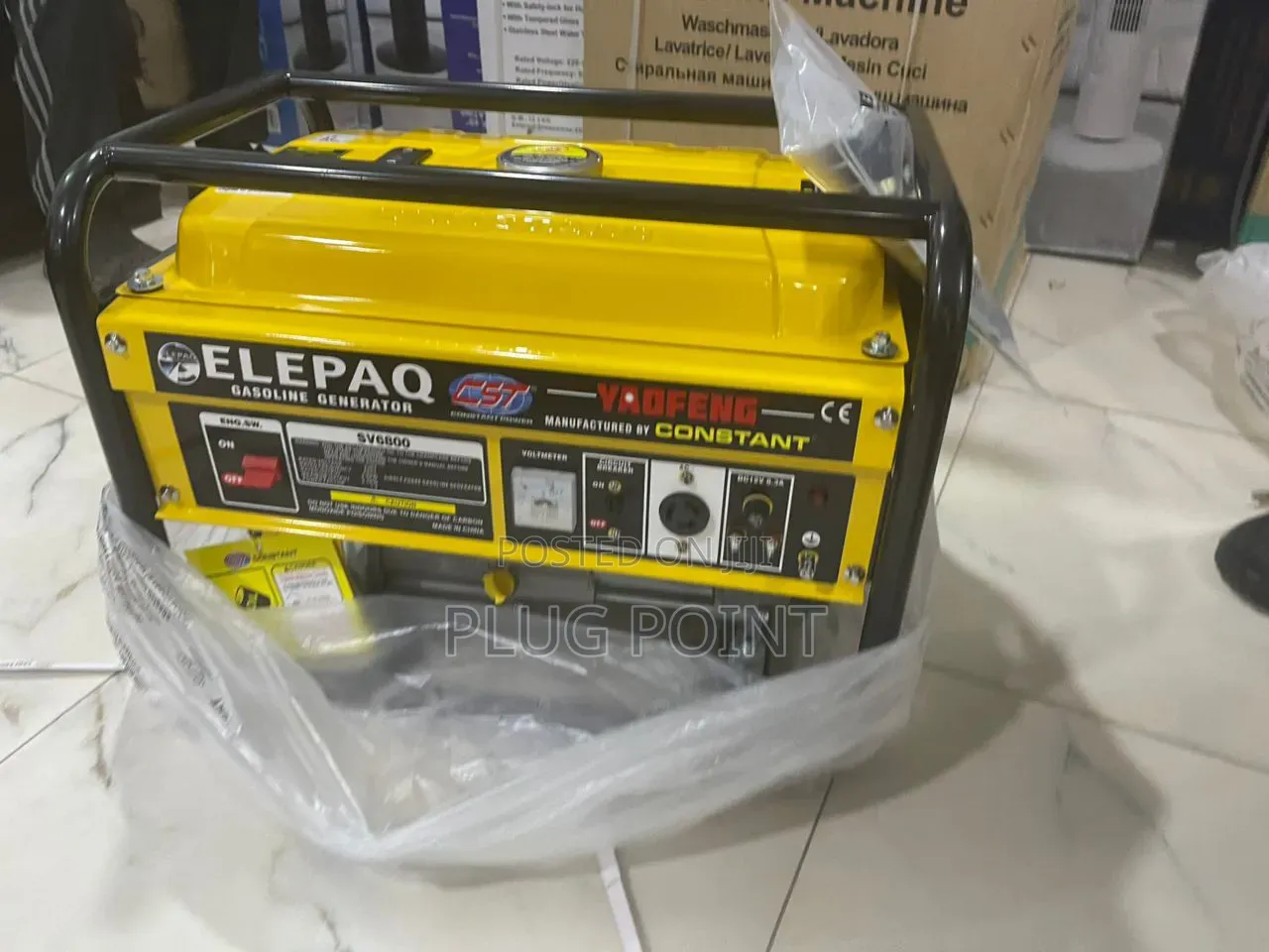 Elepaq 4.5kva Generator With Durable Copper Engine Coil