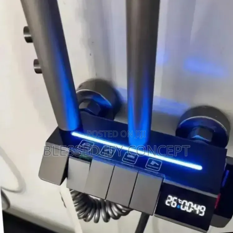 Quality Piano Shower Mixer, With Led Light