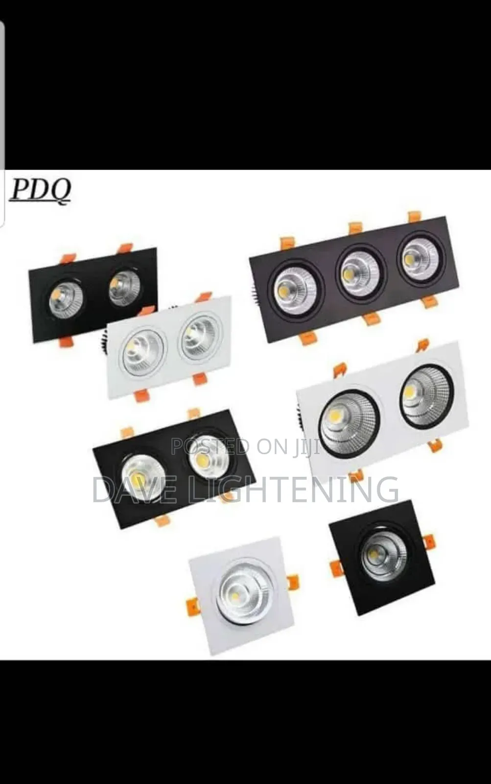 Double Recessed Spot Light